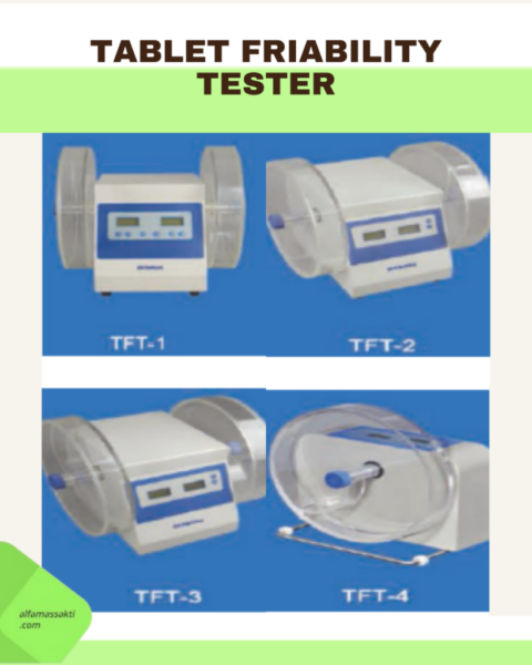 TABLET FRIABILITY TESTER (TFT-1/TFT-2/TFT-3/TFT-4)