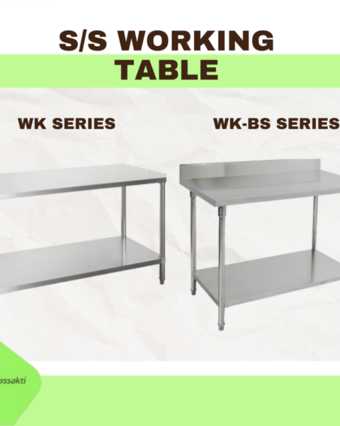 S/S WORKING TABLE (WK-SERIES / WK-BS SERIES)