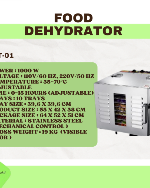 FOOD DEHYDRATOR ( ST-01 / ST-03 )