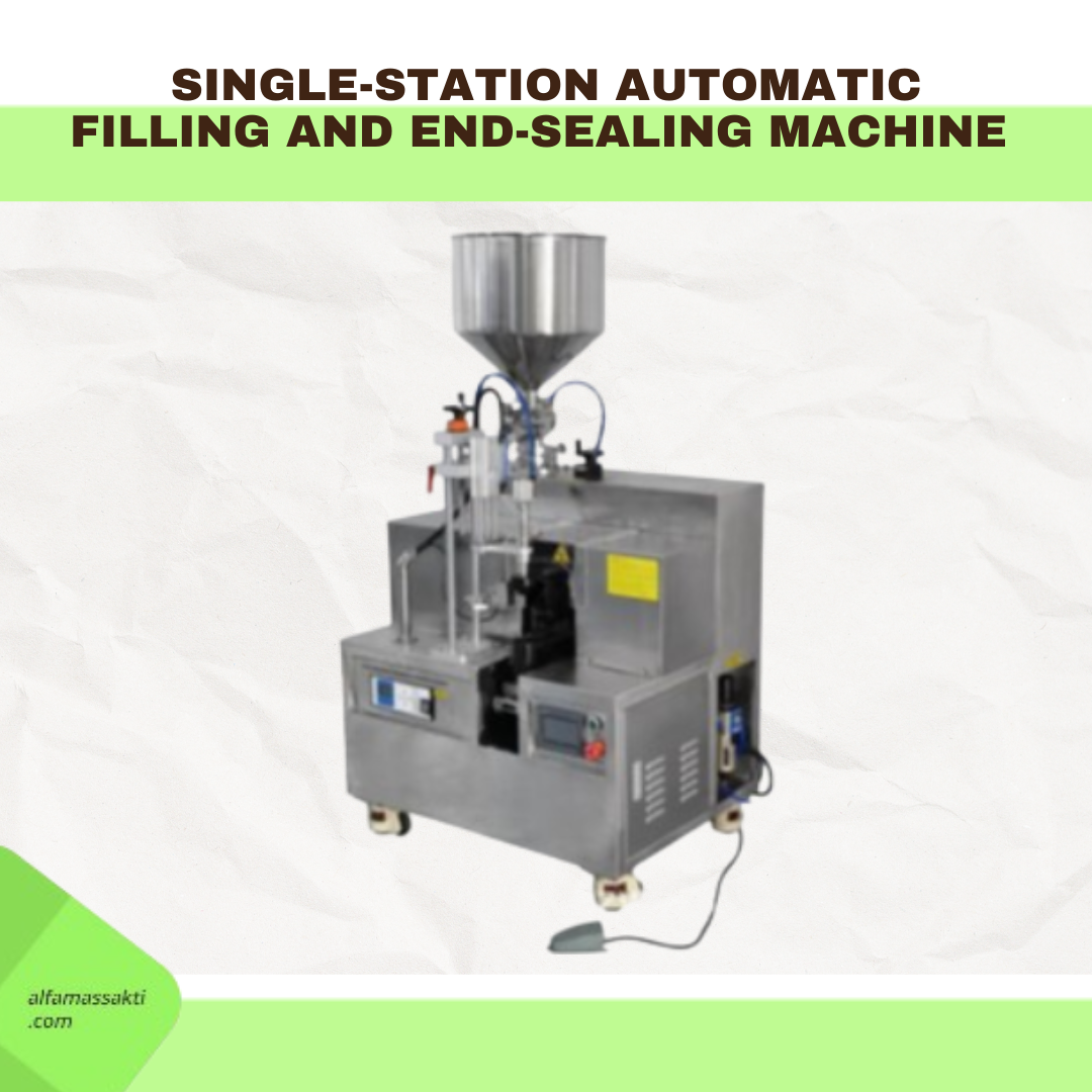 SINGLE-STATION AUTOMATIC FILLING AND END-SEALING MACHINE