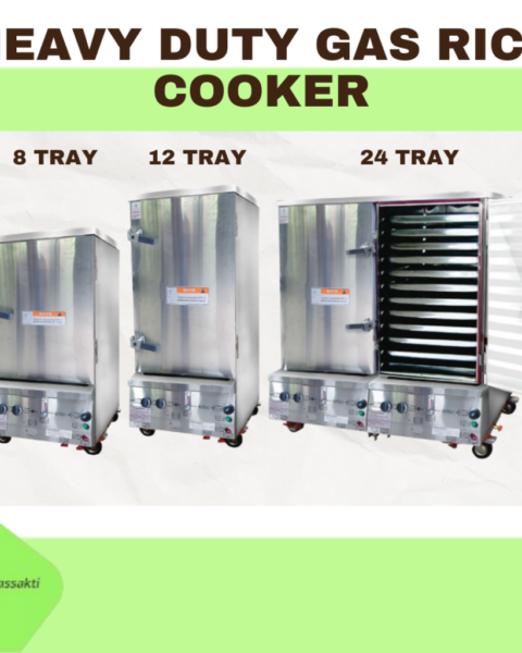 HEAVY DUTY GAS RICE COOKER