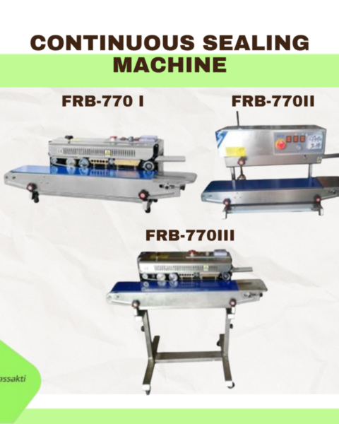 CONTINUOUS SEALING MACHINE (FRB-770I / FRB-770II / FRB-770III)