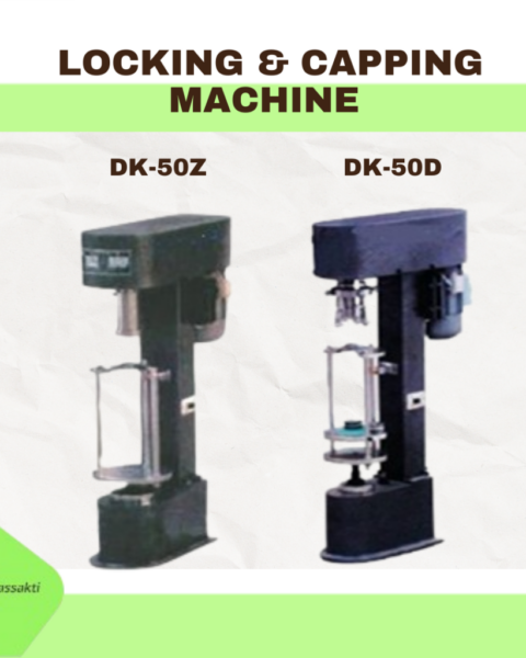 LOCKING & CAPPING MACHINE (DK-50Z / DK-50D)
